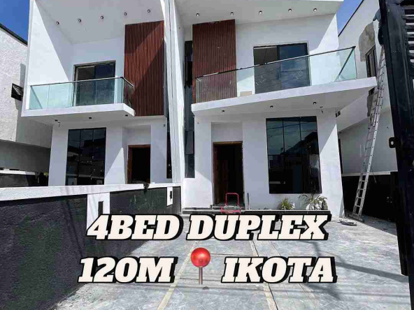 4-bedroom semi-detached duplex for sale in Ikota