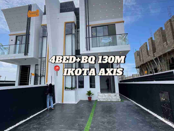 4-bedroom semi-detached duplex for sale in Ikota