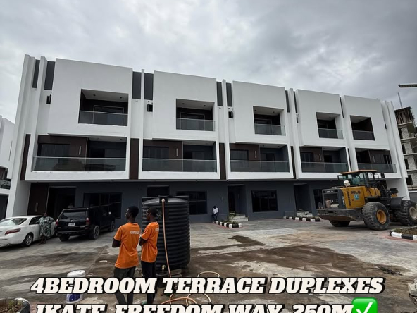 4-bedroom duplex with BQ for sale Off Freedom Way Ikate Lekki