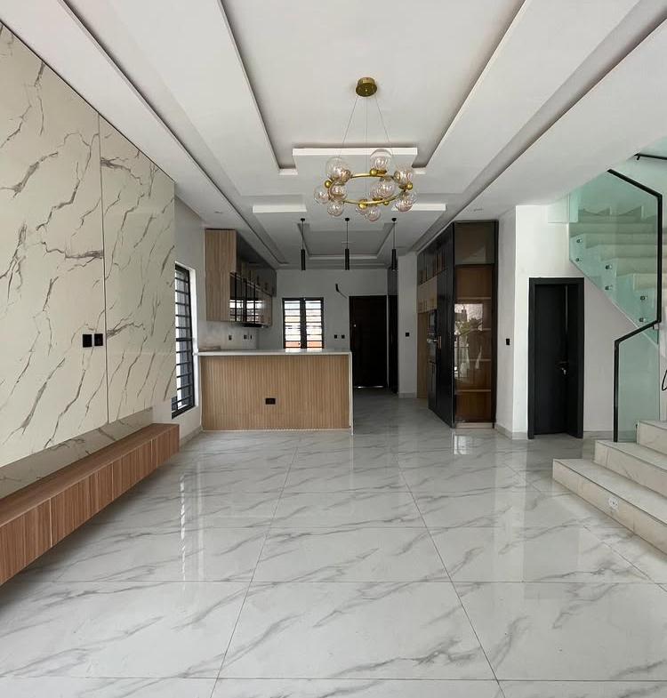 4-bedroom detached duplex with BQ, pool, and cinema for sale in Ikota Lekki