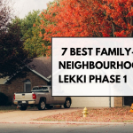 family-friendly neighbourhood in Lekki Phase 1 with secure estate and clean streets