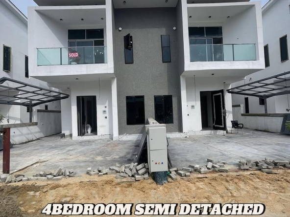 4-Bedroom Semi-Detached Duplex with BQ in Orchid Lekki