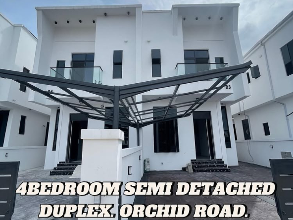 4-Bedroom Semi-Detached Duplex with BQ in Orchid Lekki