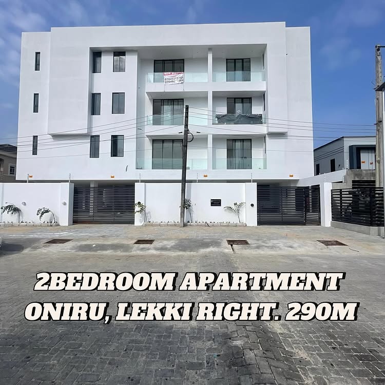 2-Bedroom Apartment in Lekki Right Oniru