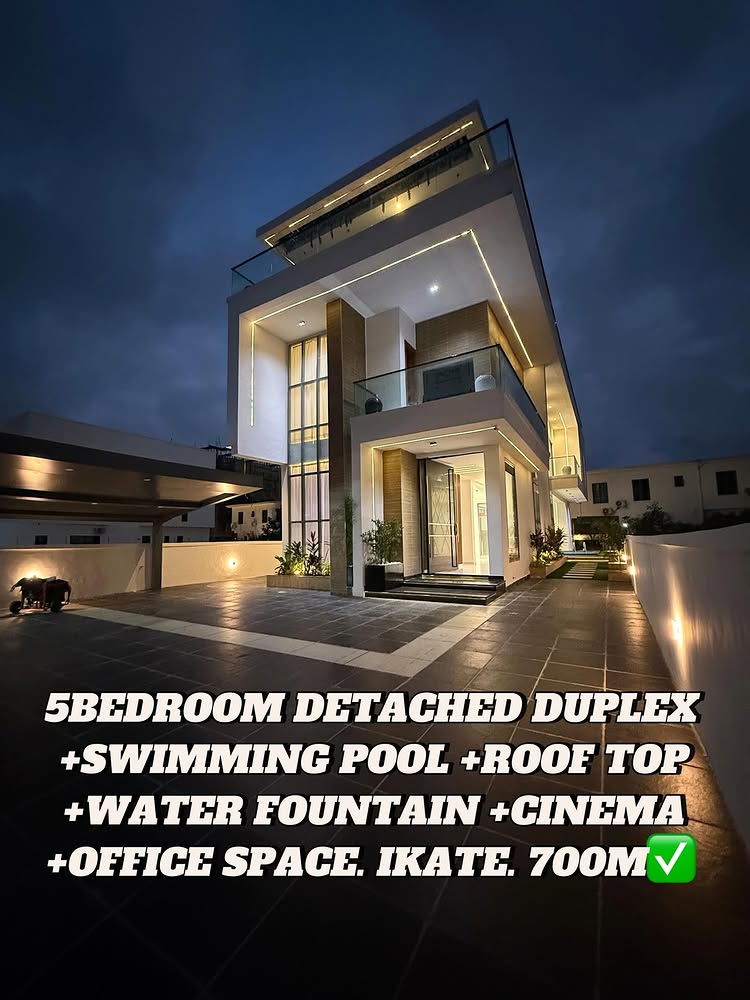 5-Bedroom Duplex in Ikate
