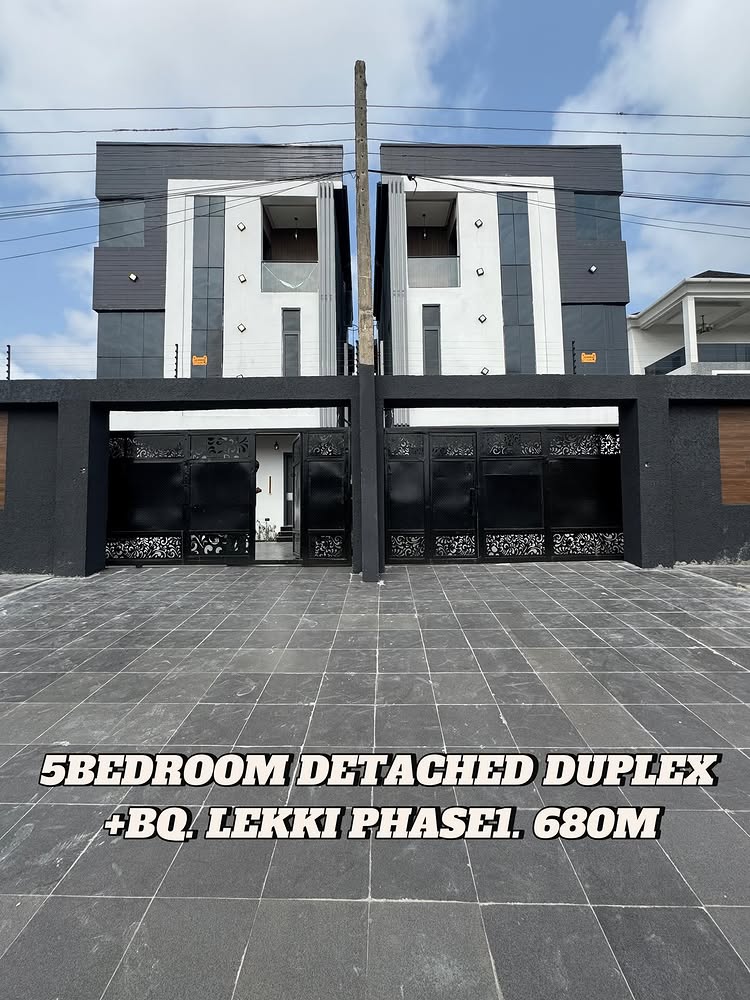 5-Bedroom Duplex in Lekki Phase 1