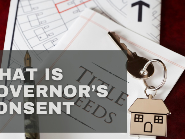 Governor’s Consent Lagos Real Estate